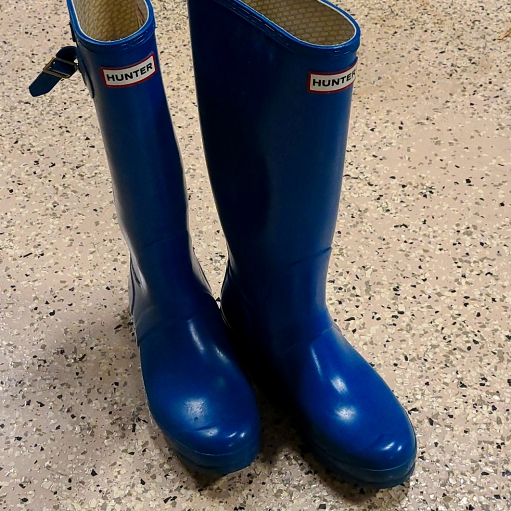 Teal Hunter tall Boots